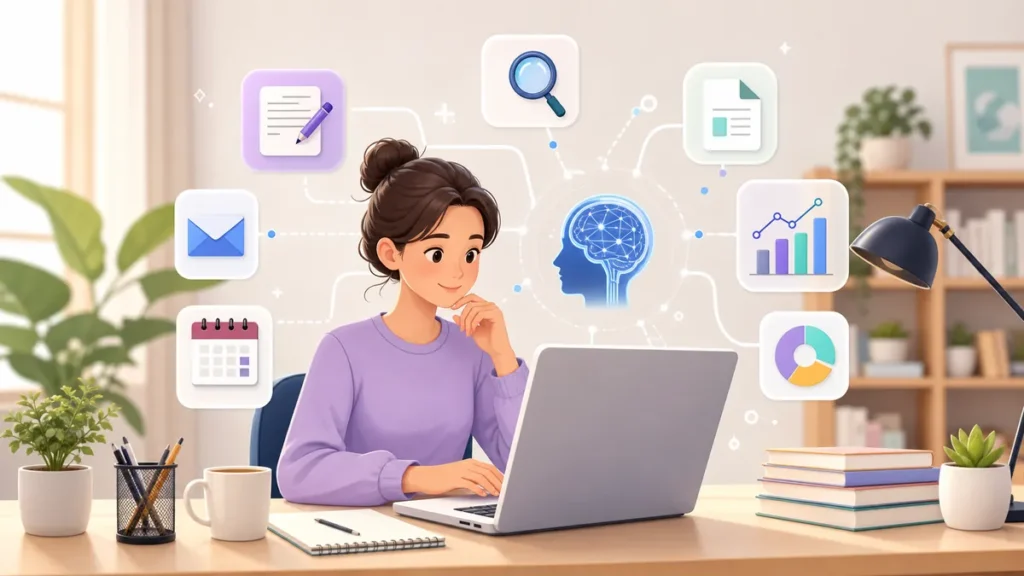 ChatGPT로 블로그 글 구조와 발행 체크리스트를 만드는 화면